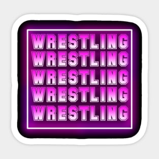 Wrestling Sticker